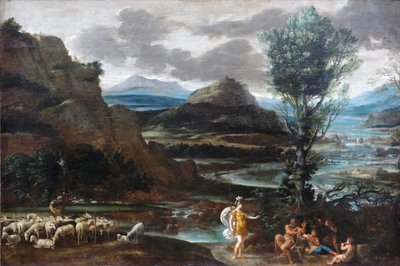Erminia among the Shepherds by Domenichino